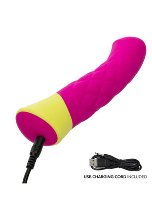 Vibromasseur point G matelassé