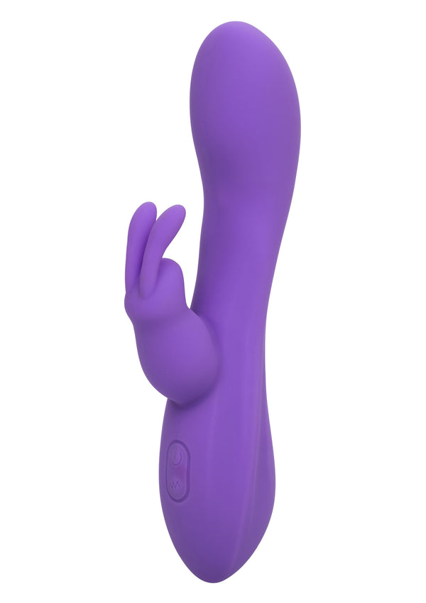 Vibromasseur lapin flexible double à vibrations puissantes
