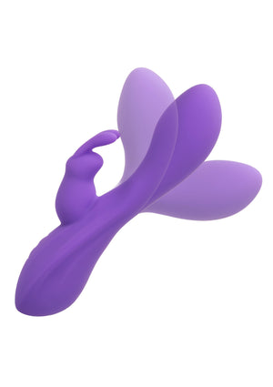 Vibromasseur lapin flexible double à vibrations puissantes