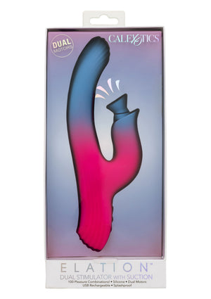 Vibromasseur lapin double stimulation à succion