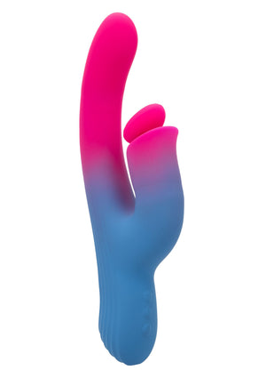 Vibromasseur rabbit double stimulation à va-et-vient