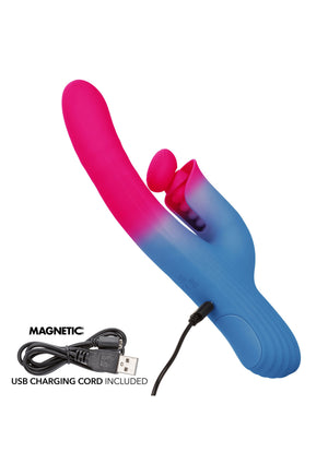 Vibromasseur rabbit double stimulation à va-et-vient