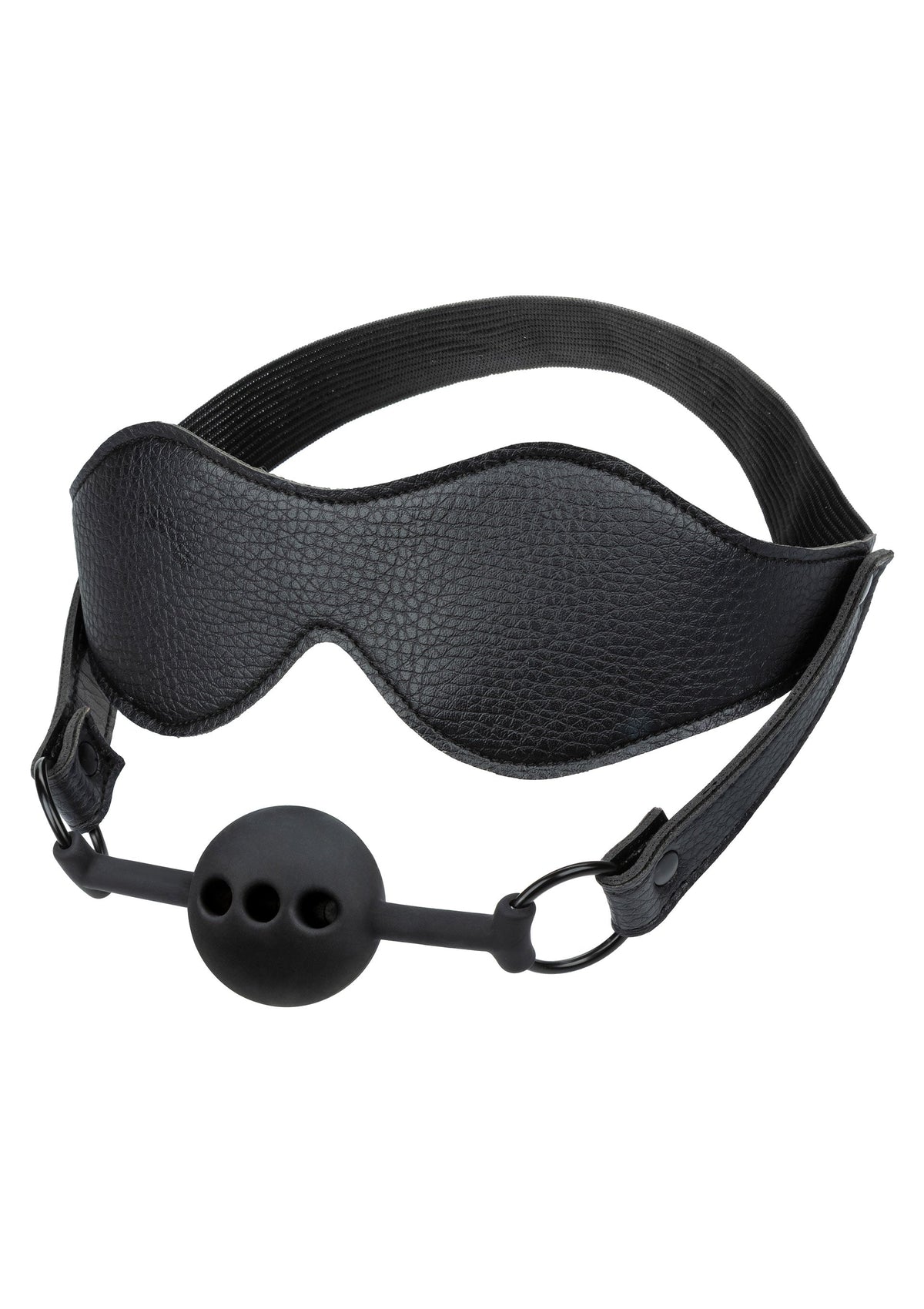 Masque bandeau et bâillon boule respirant
