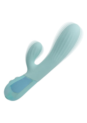 Vibromasseur rabbit double ondulé