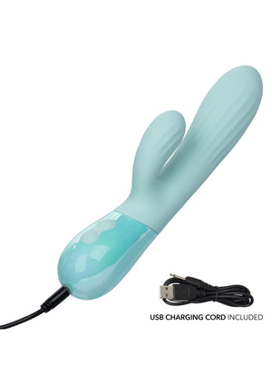 Vibromasseur rabbit double ondulé