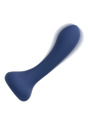 Plug anal courbé profond