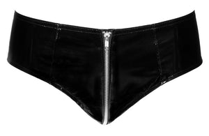 Vinyl Pants with a Zip XL