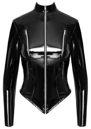 Vinyl Jacket Zips L