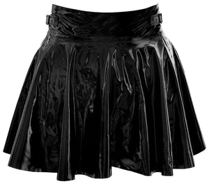 Vinyl Mini Skirt S