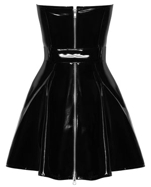 Vinyl Dress flared M