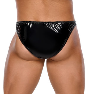Vinyl Briefs Men 2XL