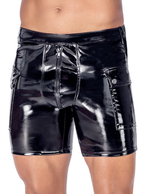 Men's Vinyl Shorts L