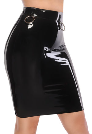 Latex Skirt XL