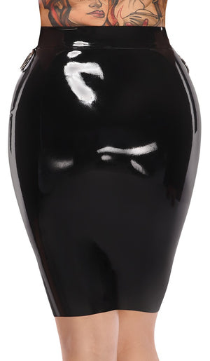 Latex Skirt S