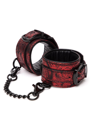 Menottes de poignets réversibles en cuir PU