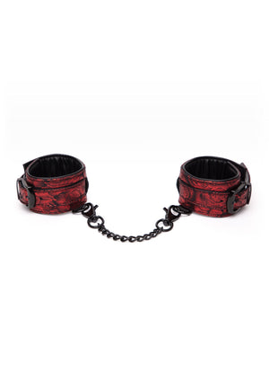 Menottes de poignets réversibles en cuir PU