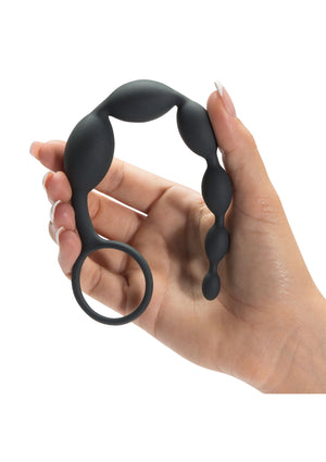 Chapelet anal en silicone