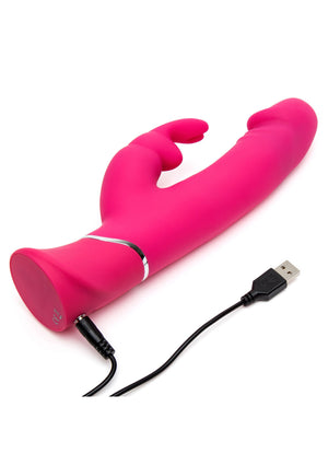 Vibromasseur rabbit réaliste double stimulation