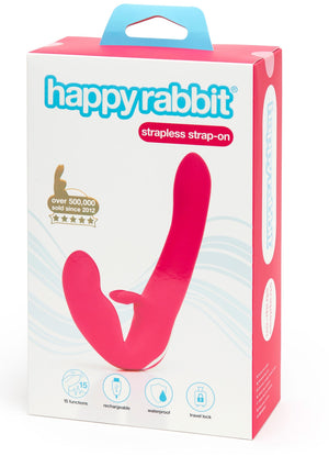 Strap-on sans harnais vibrant