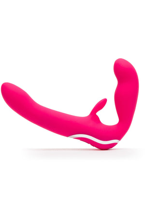 Strap-on sans harnais vibrant