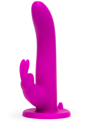Ensemble harnais strap-on vibrant