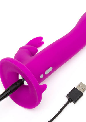 Ensemble harnais strap-on vibrant