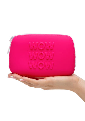 Petite pochette de rangement zippée en silicone
