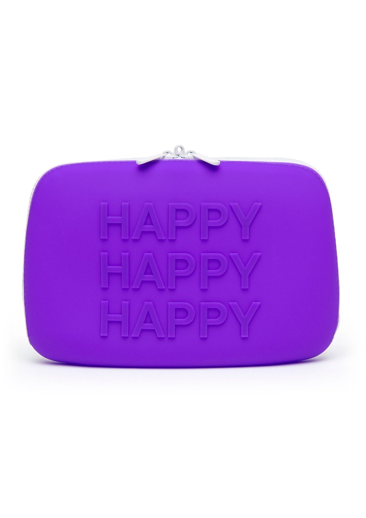 Grande pochette de rangement zippée en silicone