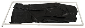 Latex Vacuum Bed Black