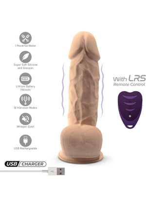 Gode vibrant 8,5 pouces