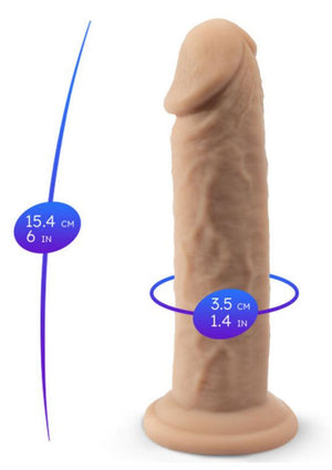 Gode Real Skin Modèle 2 (6 pouces)