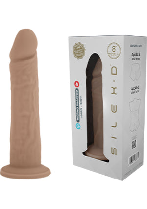 Gode réaliste en silicone 8 pouces