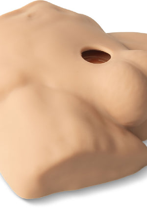 Demi-torse masturbateur en silicone - petit format