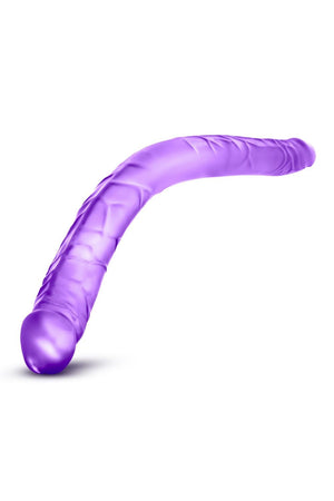 B YOURS 16 INCH DOUBLE DILDO PURPLE