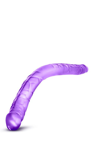 B YOURS 16 INCH DOUBLE DILDO PURPLE
