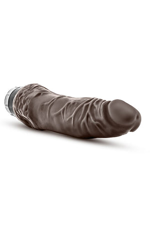 DR. SKIN COCK VIBE 7 INCH CHOCOLATE