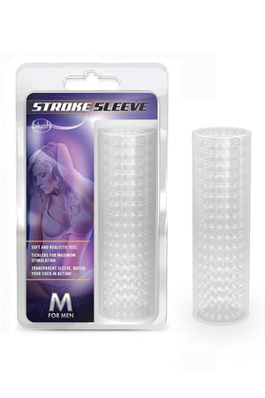 M FOR MEN STROKE SLEEVE CLEAR