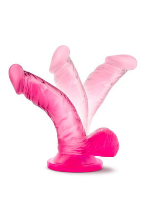 NATURALLY YOURS 4 INCH MINI COCK PINK
