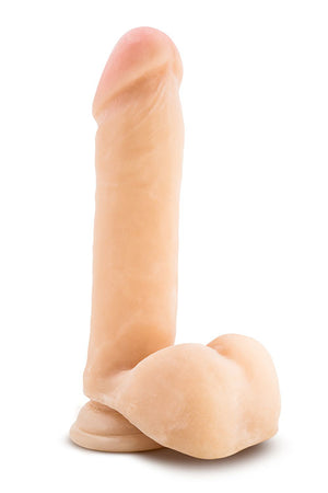 AU NATUREL 8 INCH SENSA FEEL DILDO BEIGE