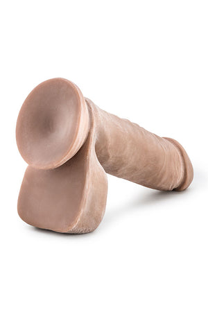AU NATUREL 8 INCH SENSA FEEL DILDO LATIN