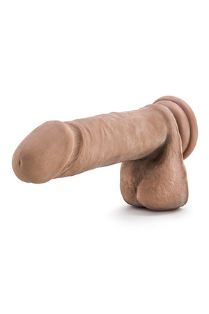 AU NATUREL 8 INCH SENSA FEEL DILDO LATIN