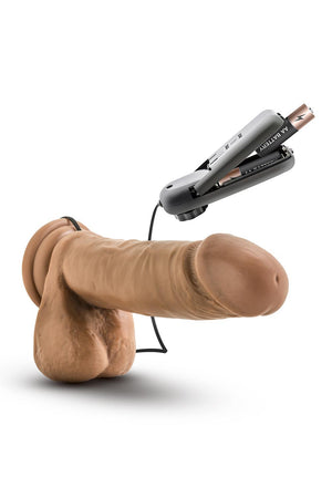 COVERBOY SOCCER CHAMP 8 INCH DILDO MOCHA