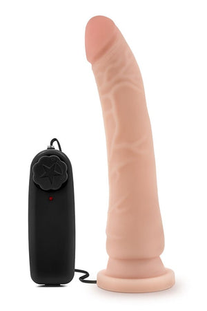 DR. SKIN 8.5 INCH VIBR. REALISTIC DILDO