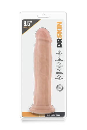 DR. SKIN 9.5 INCH COCK VANILLA