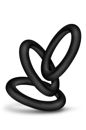 PERFORMANCE VS2 COCK RINGS SMALL BLACK