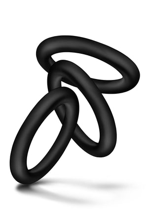 PERFORMANCE VS2 COCK RINGS SMALL BLACK