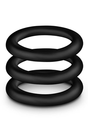 PERFORMANCE VS2 COCK RINGS SMALL BLACK