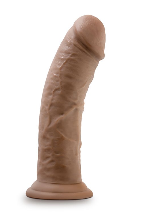 AU NATURAL 8 INCH DILDO MOCHA
