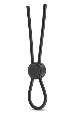 STAY HARD SILICONE LOOP COCK RING BLACK