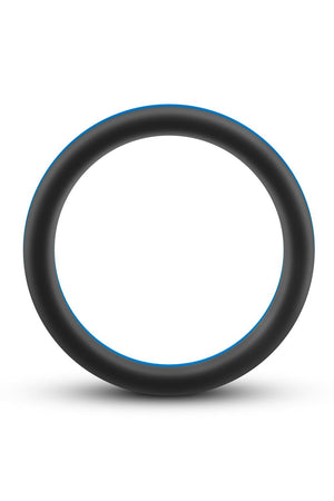 PERFORMANCE SILICONE GO PRO COCK RING BLACK/BLUE